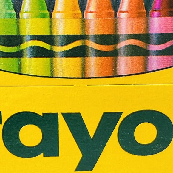 Crayola Clear Small Backpack And Unused 64 Crayon Box With Retired And Tarnished - Picture 6 of 14
